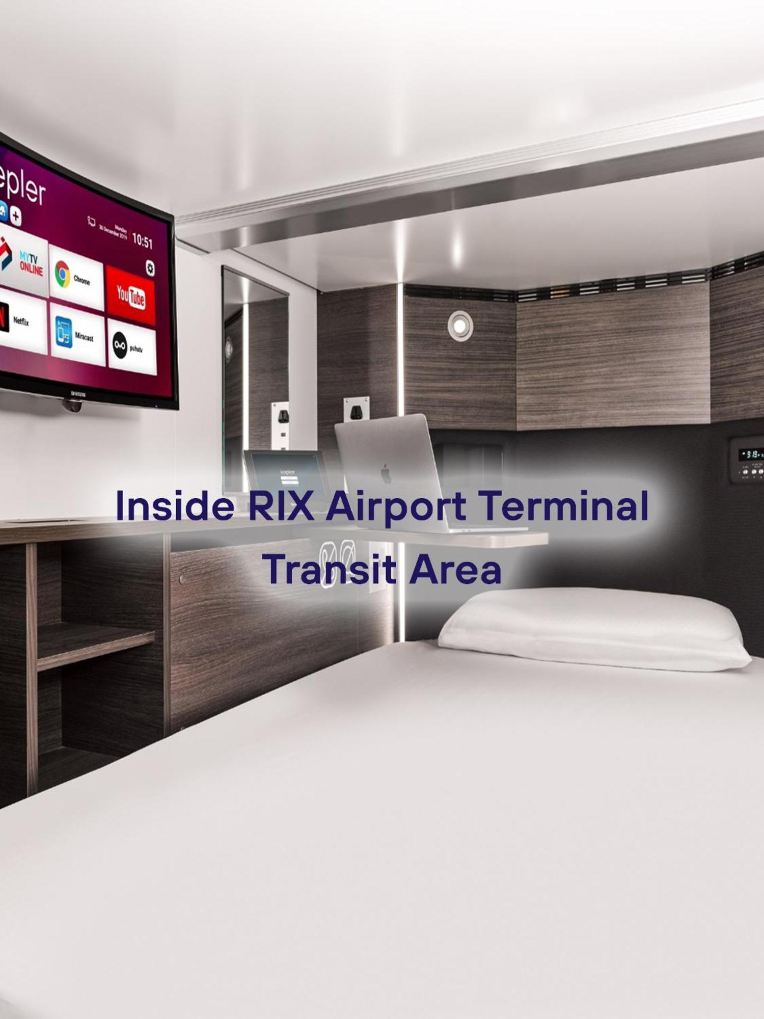 Kepler Club Riga Airport Hotel - Airside Eu Transit Area Ieki 外观 照片